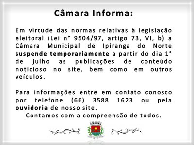 Período Eleitoral 