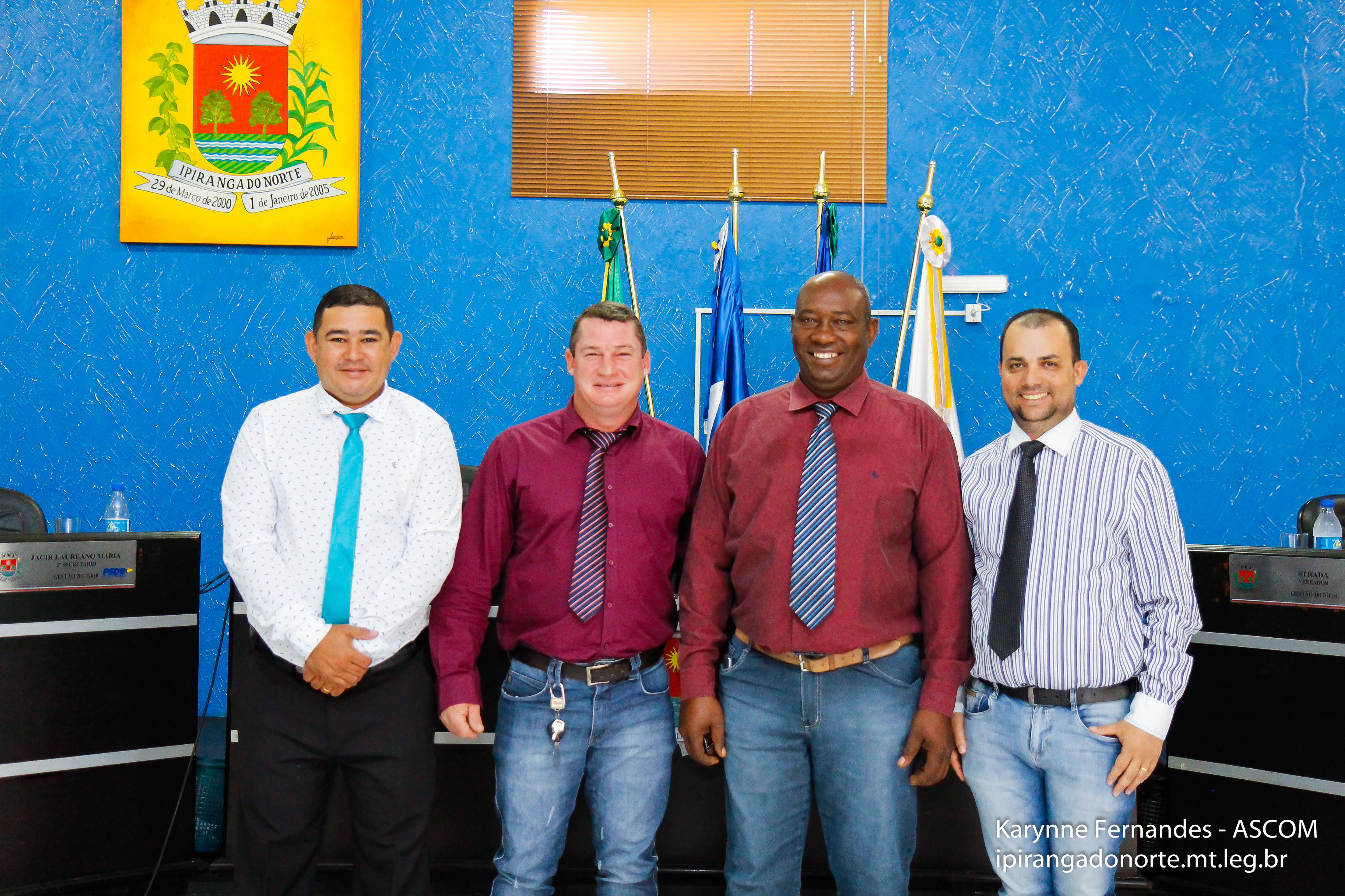 1ª Sessão Ordinária com nova Mesa Diretora acontecerá em 04 de fevereiro