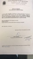 CÂMARA MUNICIPAL CONVIDA TODA POPULAÇÃO PARA AUDIÊNCIA PÚBLICA  PARA DISCUSSÃO DA LDO 