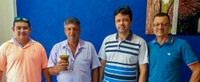 Ex-presidentes Nelvio Tocolini e Sergio Alencar visitam a Câmara