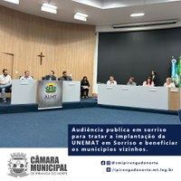 AUDIÊNCIA PÚBLICA EM SORRISO