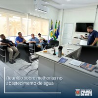 VEREADORES PARTICIPAM DE REUNIÃO SOBRE MELHORIAS NO ABASTECIMENTO DE ÁGUA DO MUNICÍPIO
