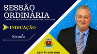 Vereador Valdecir Strada faz indicação para melhoria na ponte do Rio São Paulo no Município