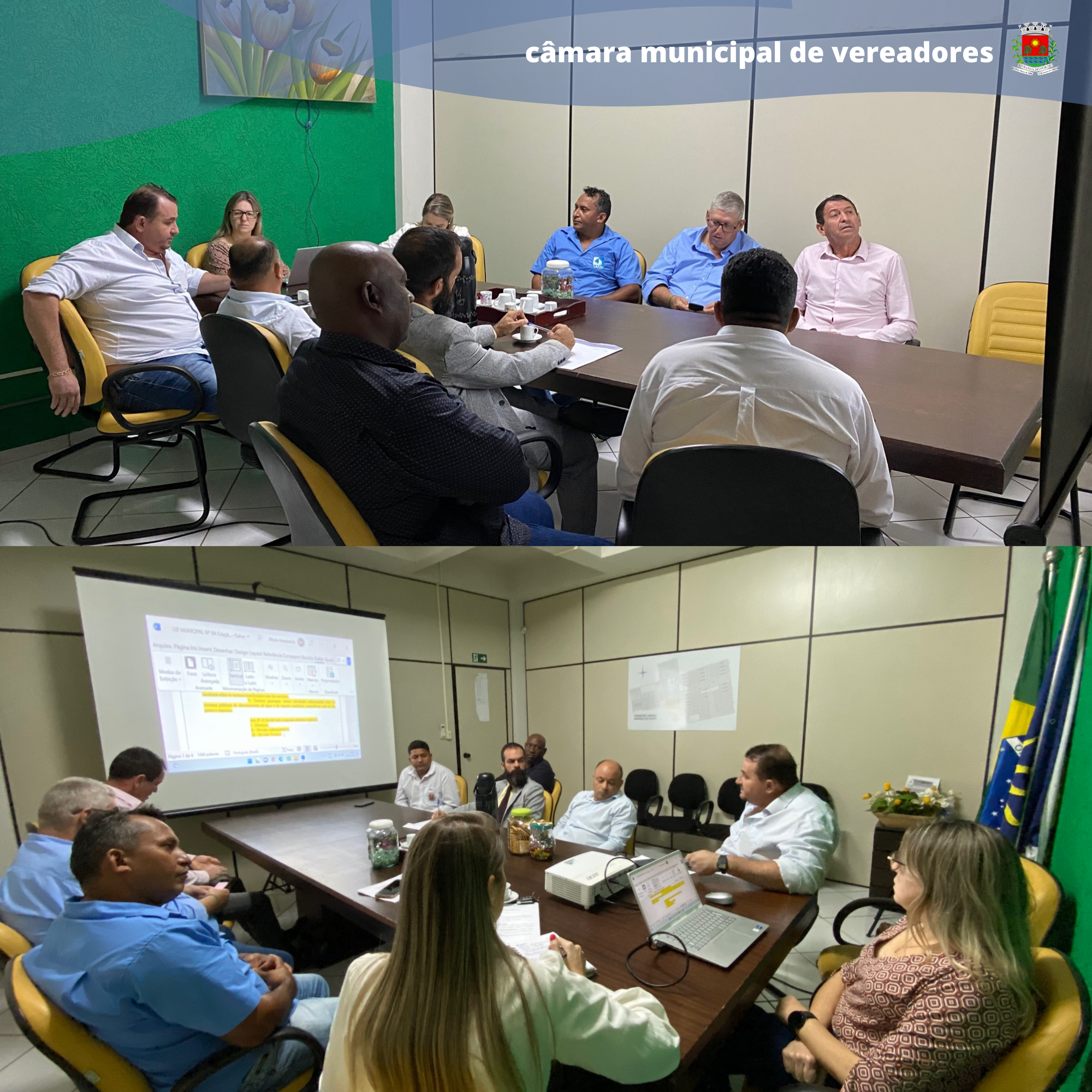 VEREADORES SE REÚNEM COM REPRESENTANTES DO SAAE PARA DISCUTIR SOBRE SERVIÇOS E MELHORIAS